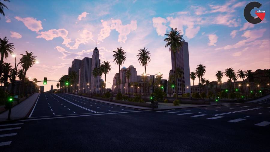 Unreal Engine - Next Gen Modular City 