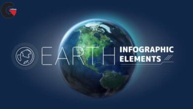 Videohive – Earth Infographic Elements 29829624