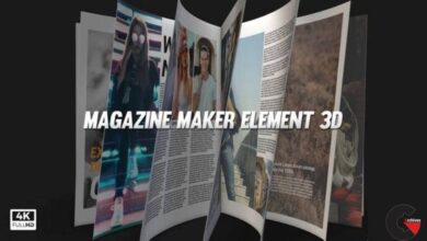 Videohive – Magazine Maker Element 3D