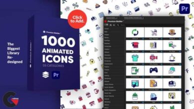 Videohive – PremiumBuilder Animated Icons Premiere Pro Extension 29634161