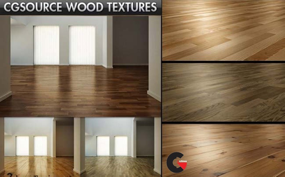 cg source - complete wood textures​