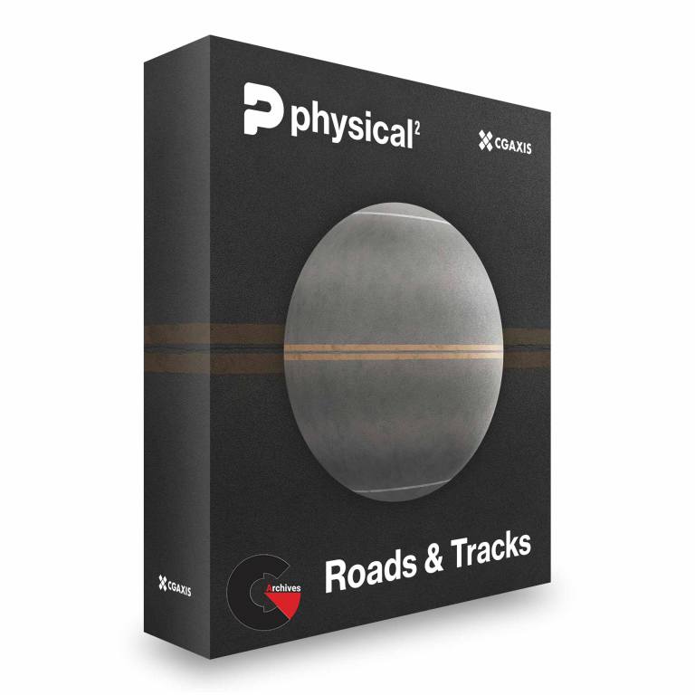 CGAxis Roads PBR Textures - Collection Volume 24