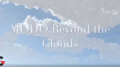 Cubebrush – Modo beyond the clouds with StudioartVFX