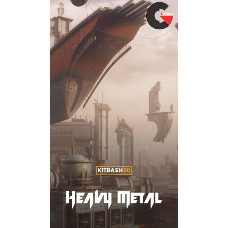 Kitbash3D – Heavy Metal