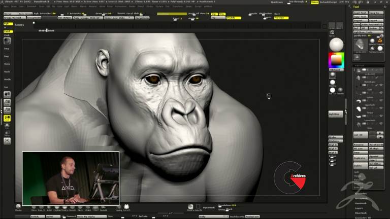 2016 is zbrush