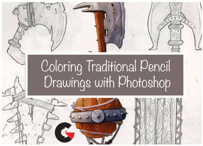 Skillshare - Coloring Traditional Pencil Drawings With Photoshop