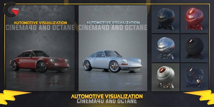 Skillshare – Automotive Visualization with cinema4d and octane render