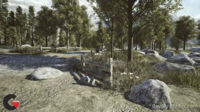 Unreal Engine - DevTon Mountain Lake Landscape