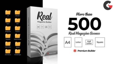 Videohive – Real Magazine Builder for Element 3D 29703858