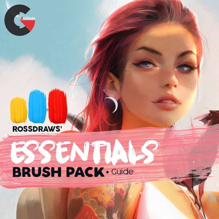 ArtStation – RossDraws' Essential Brush Pack