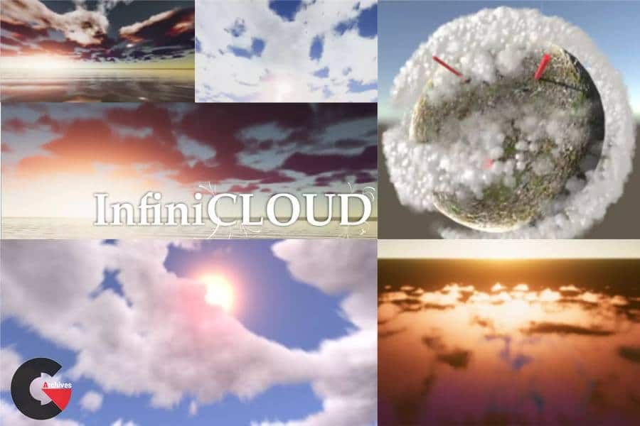 Asset Store - InfiniCLOUD HDRP - URP, Volumetric clouds & particles