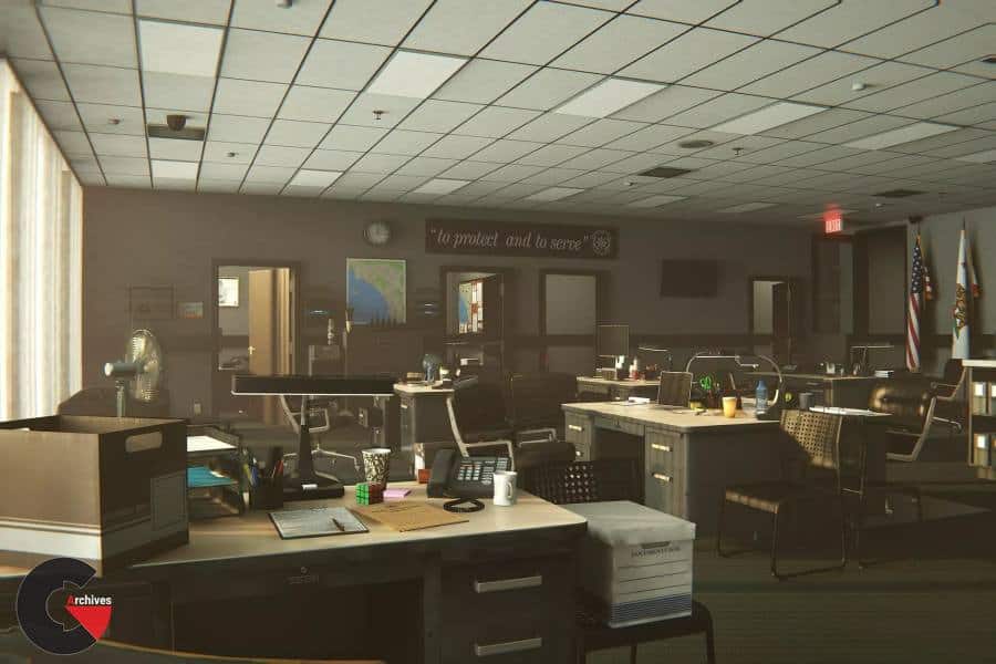 Asset Store - QA Police Station 
