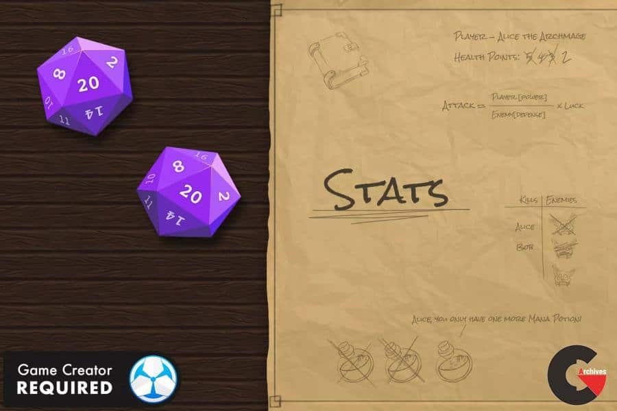 Asset Store - Stats for Game Creator