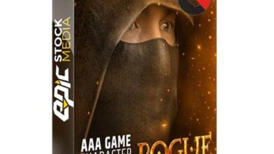 Epic Stock Media - AAA Game Character Rogue