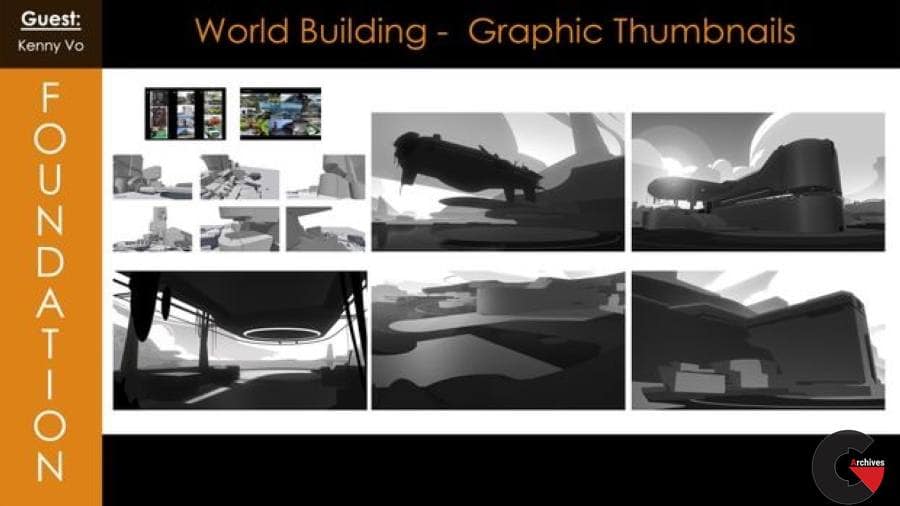 Foundation Patreon - World Building - Graphic Thumbnails with Kenny Vo
