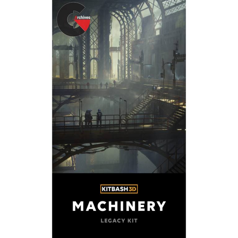 Kitbash3D – Props: Machinery