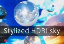 Liya Bohnat - Cartoon & Stylized HDRI sky