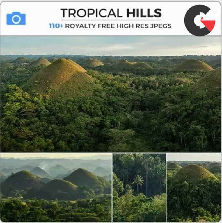 Photobash - Tropical Hills