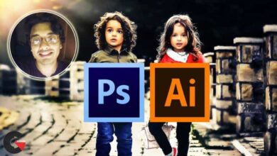 Photoshop and Illustrator MasterCourse 100+ Projects