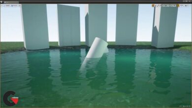 Unreal Engine - Real dynamic water - Create lake, river, pool, any you want