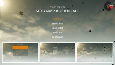 Unreal Engine - Third Person Story Adventure Template