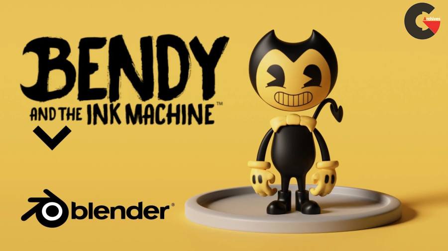 skillshare – Creating A 3D Game Character Bendy
