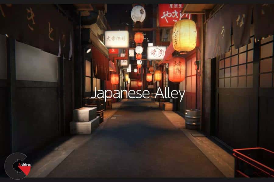 Asset Store - Japanese Alley 
