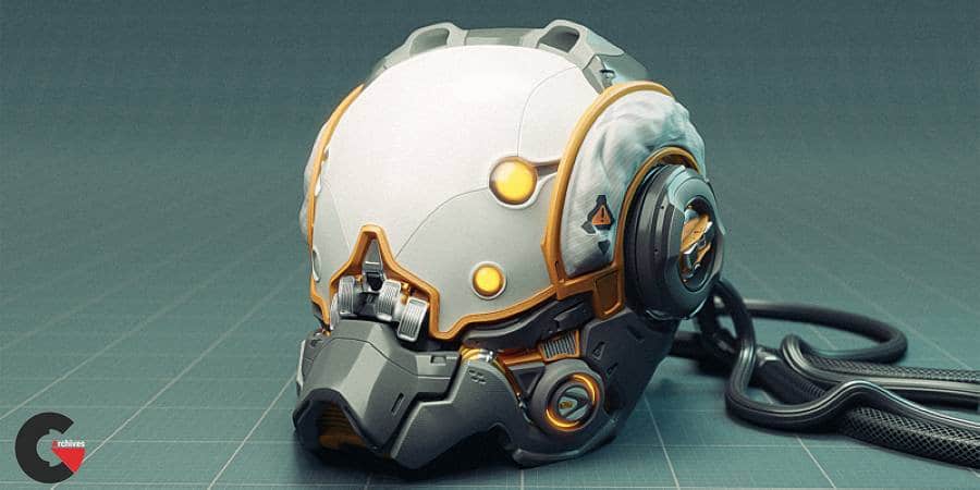 BlenderMarket - Modeling A Scifi Helmet In Blender 2.8