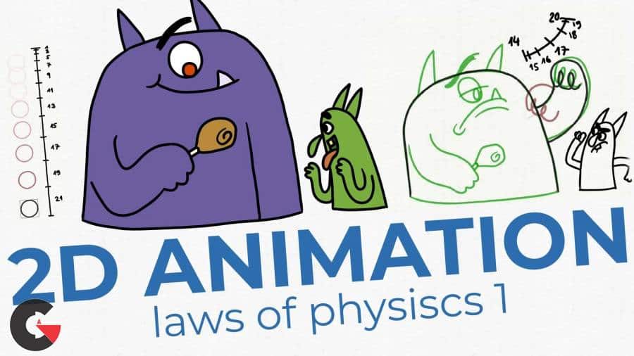 Character Animation Physics for Beginners - 2D frame by frame in Open Toonz  - part 1 laws of physics - CGArchives