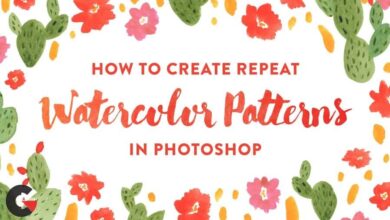 From Painting to Pattern in Photoshop – Creating a Repeat explained 1-on-1