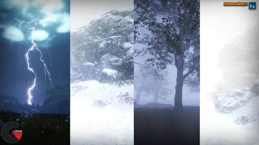 Unreal Engine - SuperGenius Weather FX