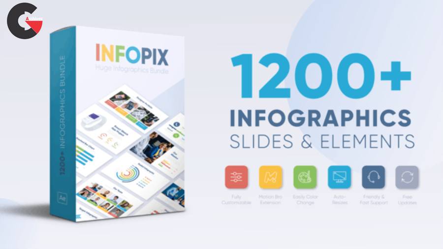 Videohive – Infopix – Infographics Pack 30355920