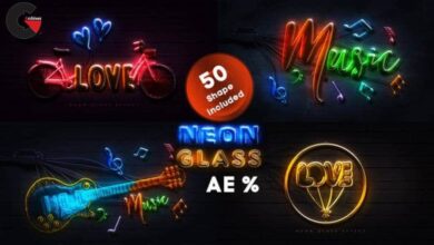 Videohive – Neon Glass 28123503