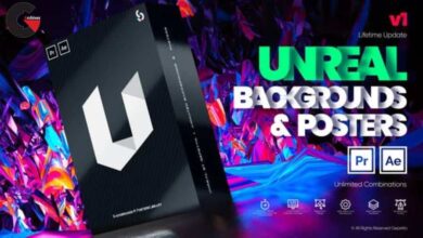 Videohive – Unreal I Backgrounds and Posters