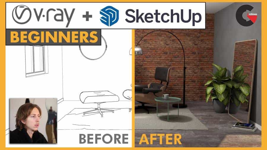 Vray for Sketchup – Beginners – Create Amazing Visuals