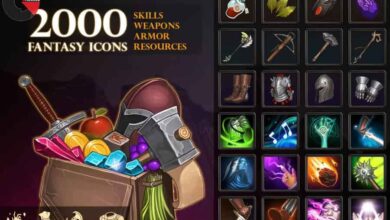 Asset Store - 2000 Fantasy Icons