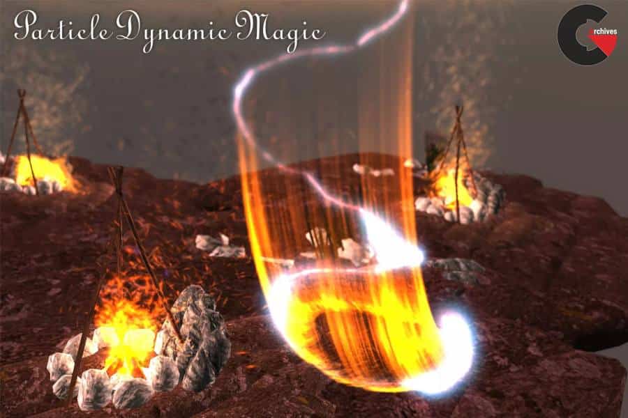 Asset Store - Particle Dynamic Magic 2 Decal, Spline, AI Particles & dynamics