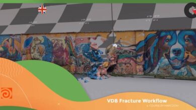 CGcircuit – VDB Fracturing in Houdini