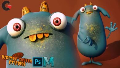 Creating a Cute Character in Maya and Photoshop