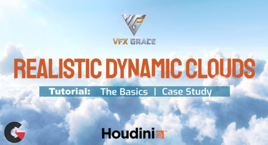 Gumroad – Houdini realistic dynamic clouds – VFX GRACE