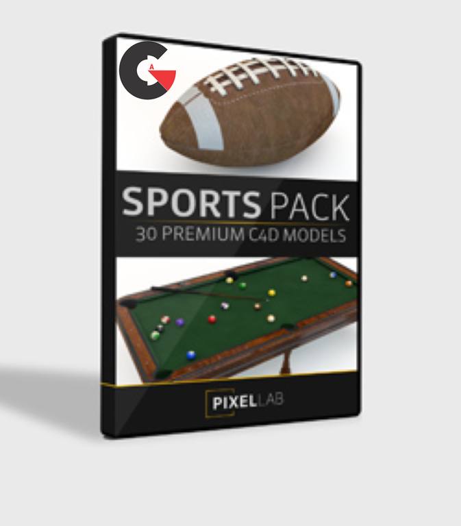 The Pixel Lab – Sports Pack 30 C4D Models