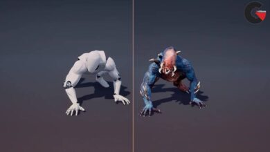 Unreal Engine - 56 Animations For Creatures