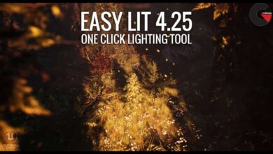 Unreal Engine - Easy Lit - One Click Lighting Tool