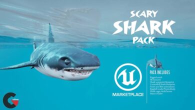 Unreal Engine - Scary Shark Assets