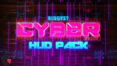 Videohive – Biggest CYBER HUD Pack
