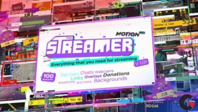 Videohive – The Streamer Everything for Web • Twitch • Youtube • Live 29436832
