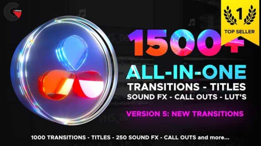 Videohive – Transitions Library for DaVinci Resolve 29483279