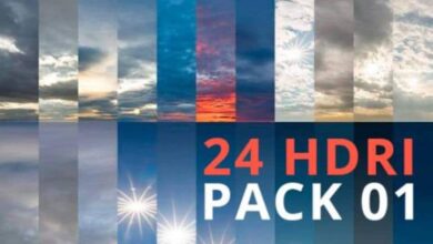 3D Collective – Real Light 24 HDRI Pro Pack 01 – 16K