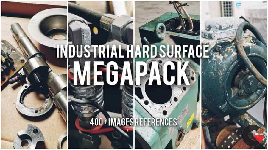 ArtStation Marketplace – Industrial Hard Surface Megapack References
