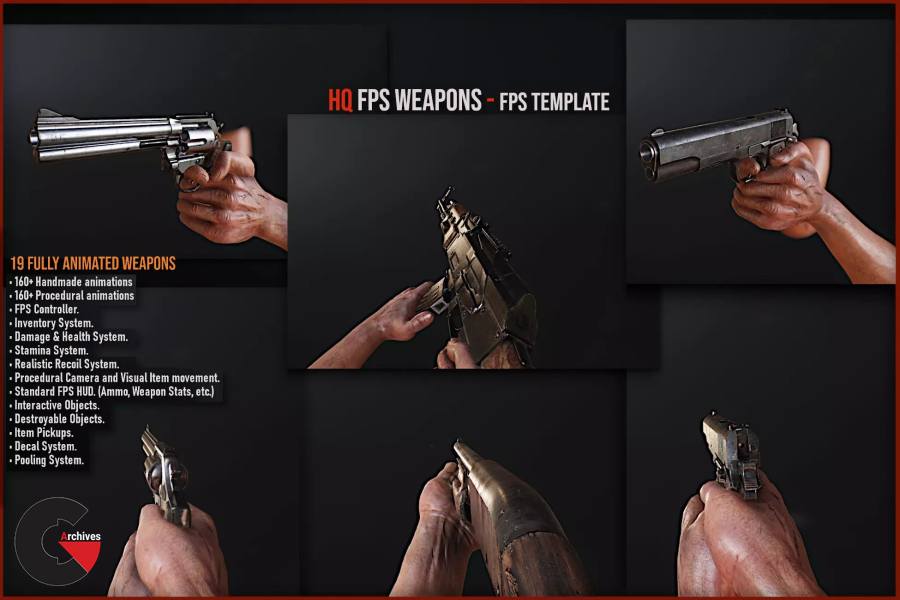 Asset Store - HQ FPS Template 